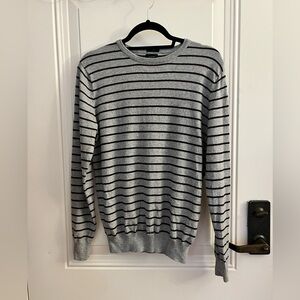 J Crew Slim Fit Striped Sweater